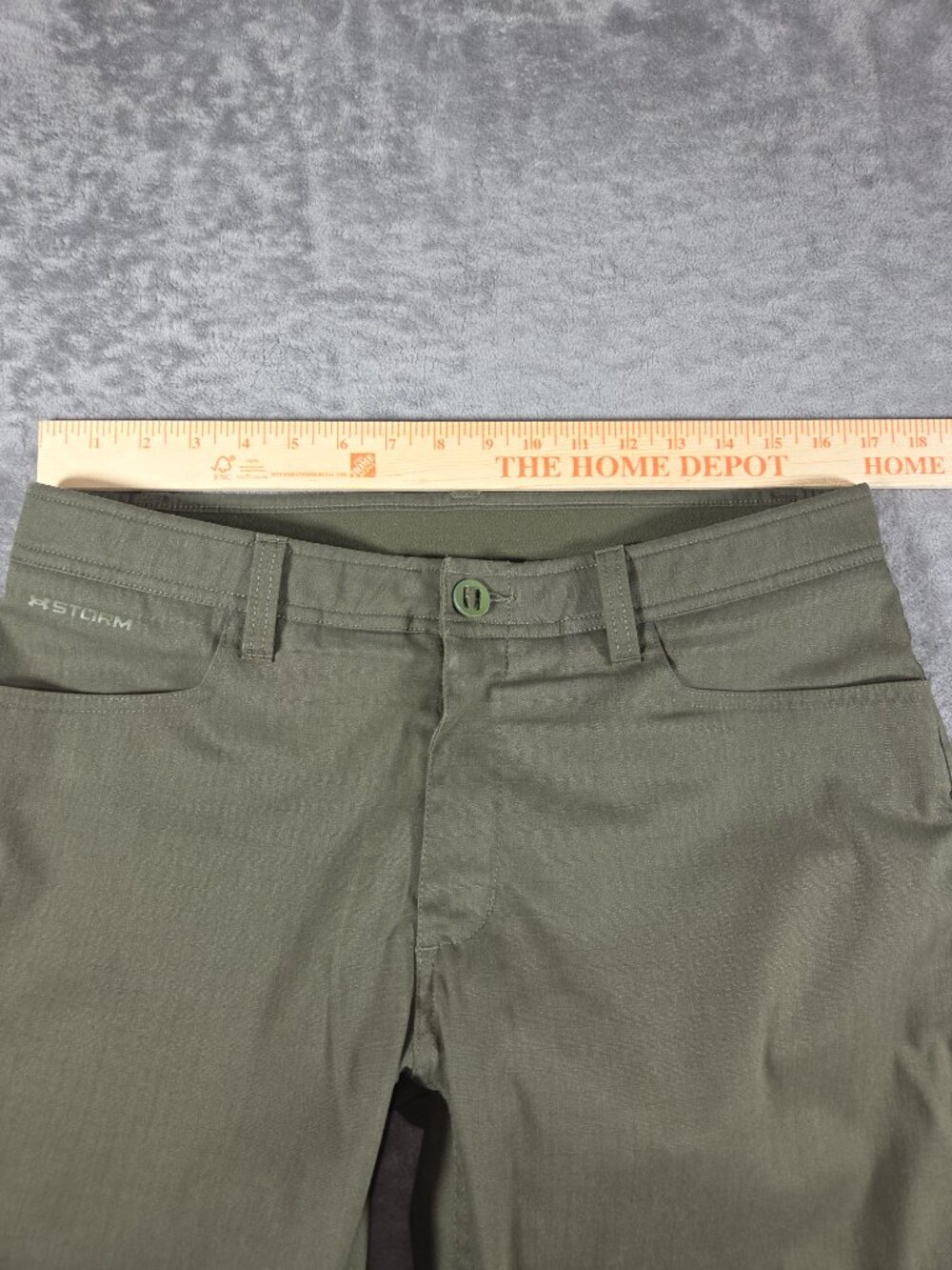 Under Armour UA Enduro Tactical Pants 34x32 Od Green Ripstop 1316928 - Picture 6 of 16
